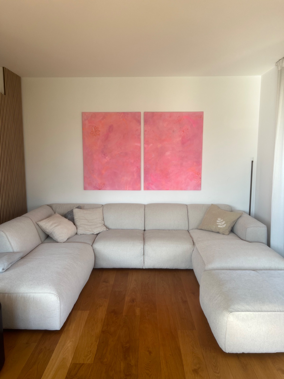 BLOSSOM&BLOOM 120x180 Mixed Media auf Leinwand