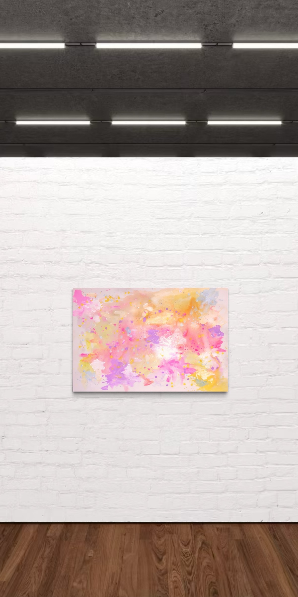 HOLY 80x120 Acrylfarbe auf Leinwand